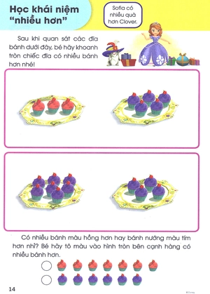 bộ các kĩ năng học tập của disney - cùng học kĩ năng toán học - tập 1