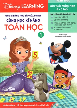 bộ các kĩ năng học tập của disney - cùng học kĩ năng toán học - tập 1
