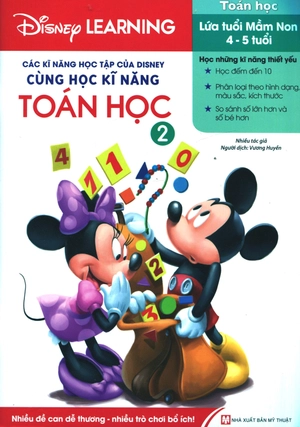 bộ các kĩ năng học tập của disney - cùng học kỹ năng toán học - tập 2