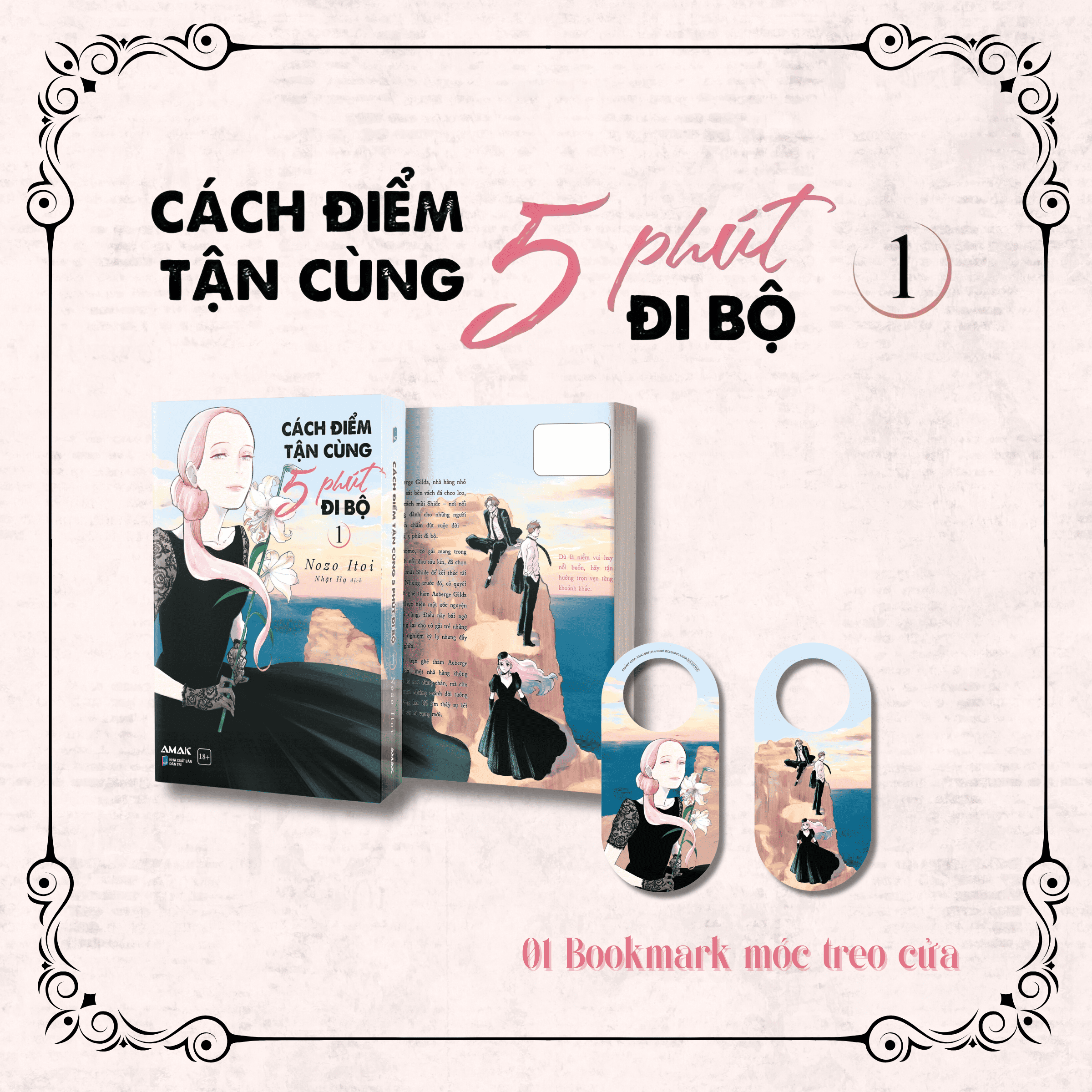 Bo
						
										
										Cach Diem Tan Cung 5 Phut Di Bo - Tap 1 - Tang Kem Bookmark Moc Treo Cua