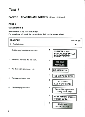 bộ cam key english test 2 with answers - vn edition