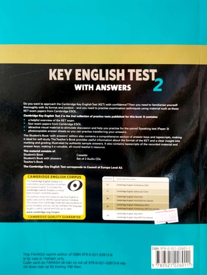 bộ cam key english test 2 with answers - vn edition