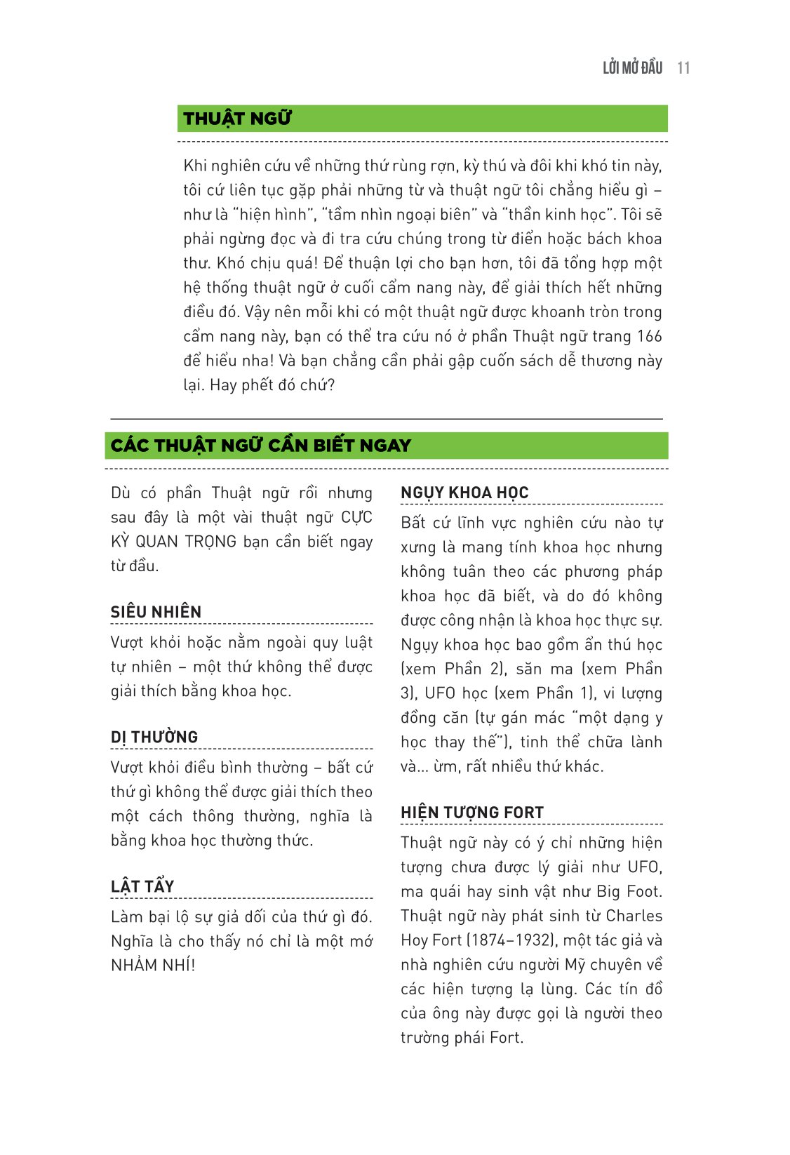 bộ cẩm nang khám phá siêu nhiên