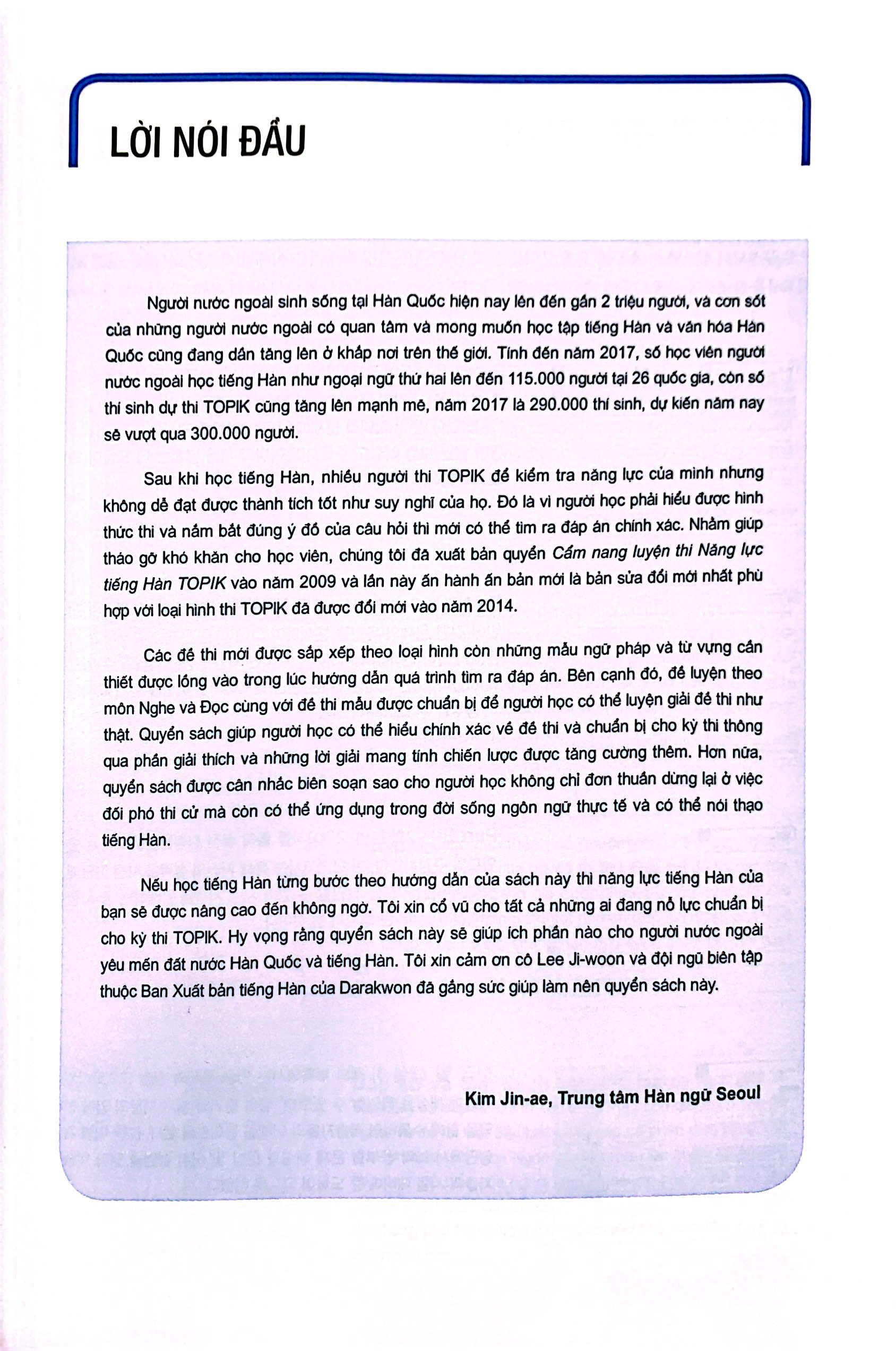 bộ cẩm nang luyện thi năng lực tiếng hàn topik i basic - kèm cd