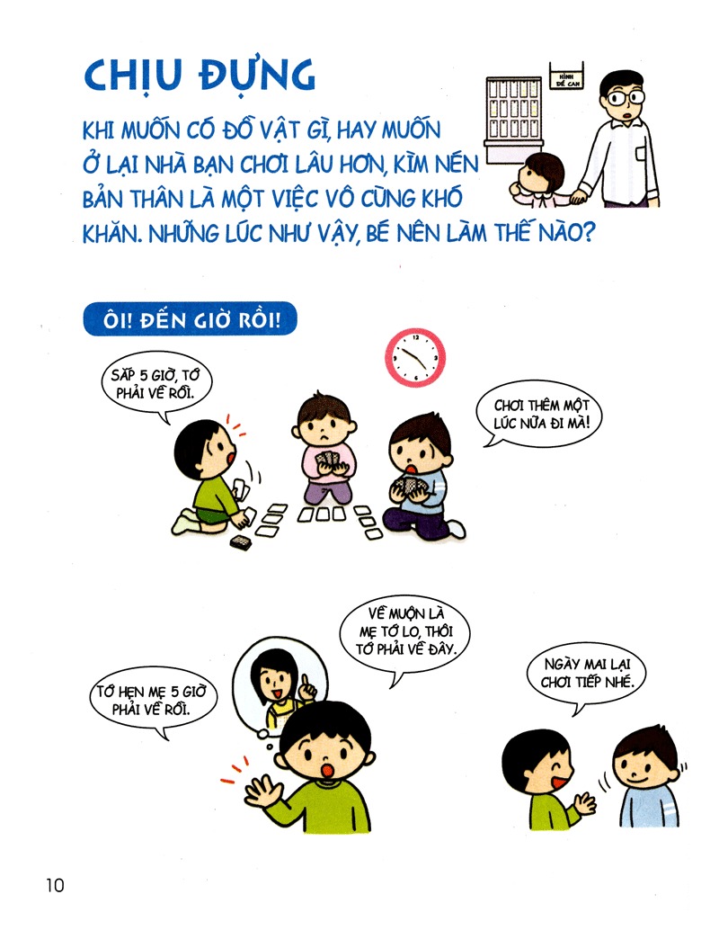 bộ cẩm nang sinh hoạt bằng tranh cho bé tập 4 - kĩ năng giao tiếp (tái bản 2019)