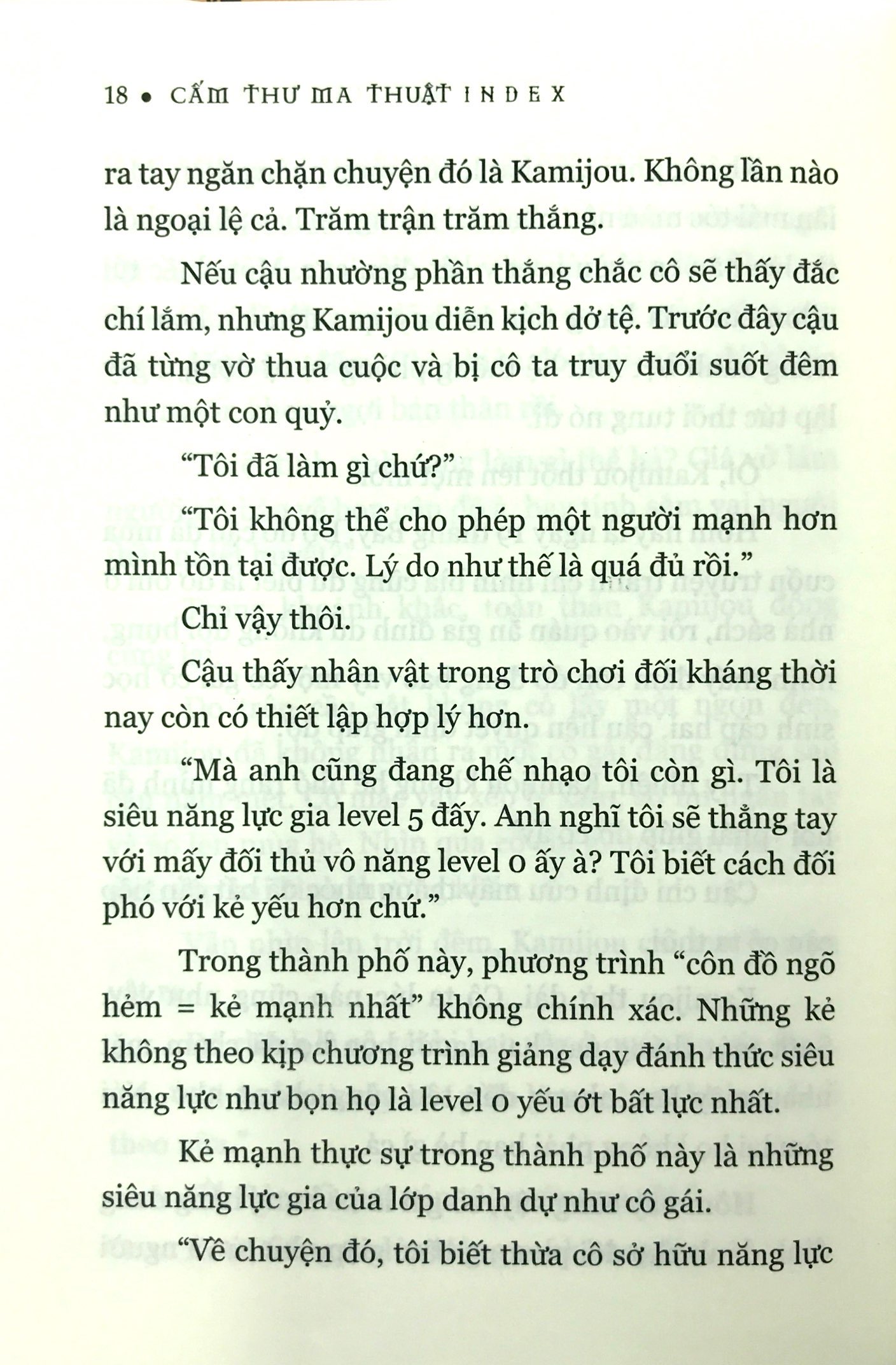 bộ cấm thư ma thuật index - tập 1