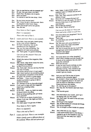 bộ cambridge english flyers 1 for revised exam from 2018 ans booklet