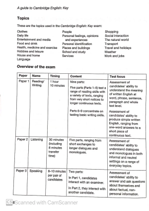 bộ cambridge english key - key english test 6 with answers (fahasa reprint edition)