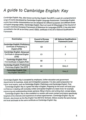 bộ cambridge english key - key english test 7 with answers (fahasa reprint edition)