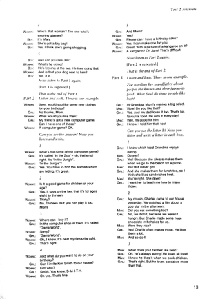 bộ cambridge english movers 1 for revised exam from 2018 ans booklet