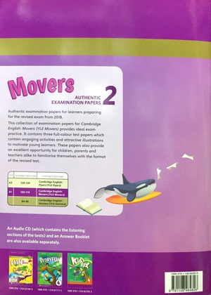bộ cambridge english movers 2 for revised exam from 2018 student's book