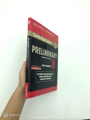 bộ cambridge english preliminary - preliminary english test 8 with answers (fahasa reprint edition)