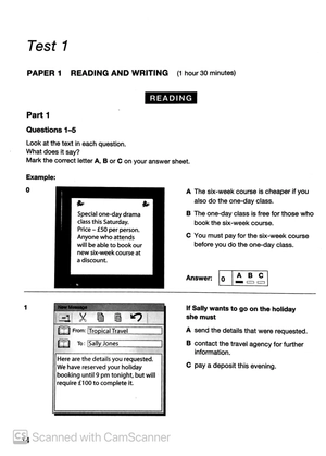 bộ cambridge english preliminary - preliminary english test 8 with answers (fahasa reprint edition)