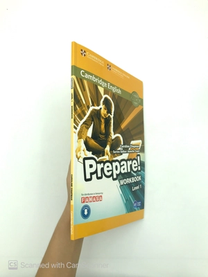 bộ cambridge english prepare! level 1 workbook with audio - fahasa reprint