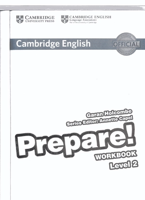 bộ cambridge english prepare! level 2 workbook with audio - fahasa reprint