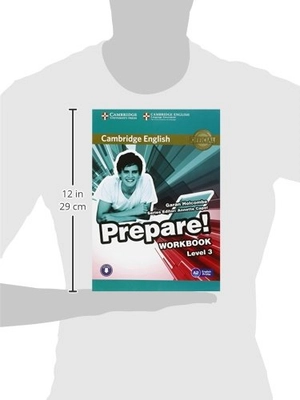 bộ cambridge english prepare! level 3 workbook with audio