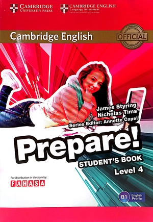 bộ cambridge english prepare! level 4 student's book - fahasa reprint