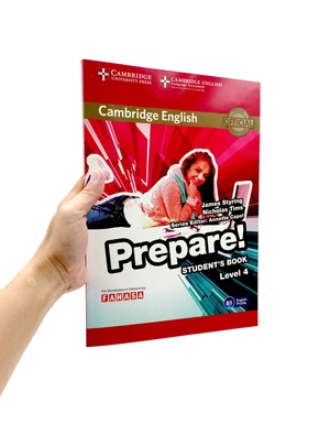 bộ cambridge english prepare! level 4 student's book - fahasa reprint