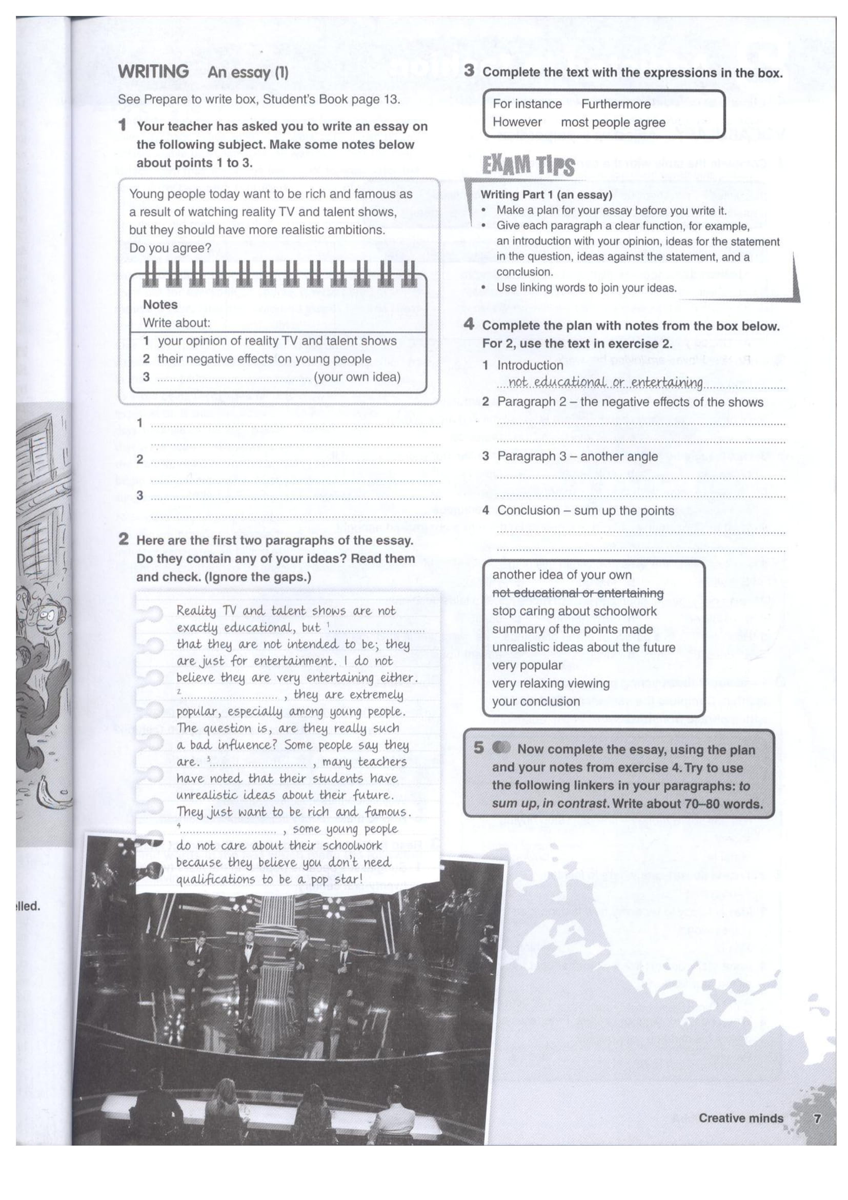 bộ cambridge english prepare! level 7 workbook with audio - fahasa reprint