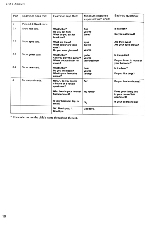 bộ cambridge english starters 1 for revised exam from 2018 ans booklet