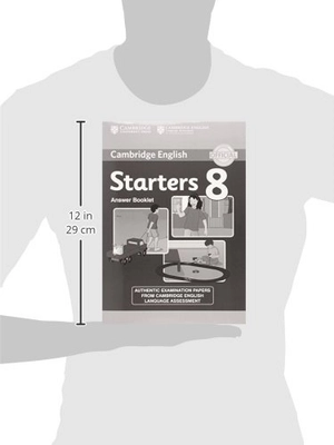 bộ cambridge english young learners 8 starters