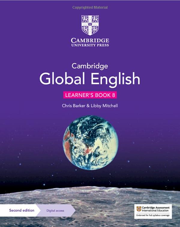 bộ cambridge global english learner's book 8 with digital access (1 year) - 2nd edition