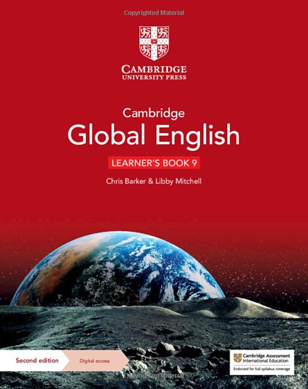 bộ cambridge global english learner's book 9 with digital access (1 year) - 2nd edition