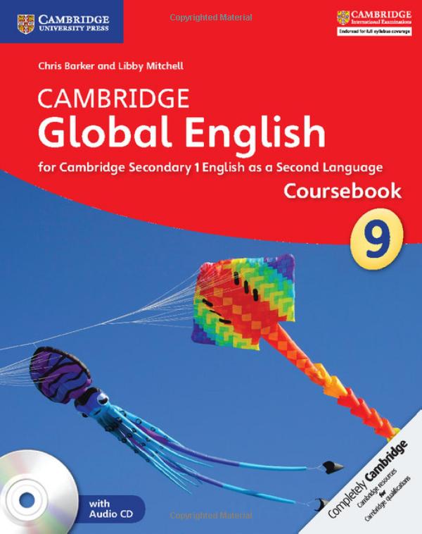 bộ cambridge global english stage 9 coursebook with audio cd: for cambridge secondary 1 english as a second language (cambridge international examinations)