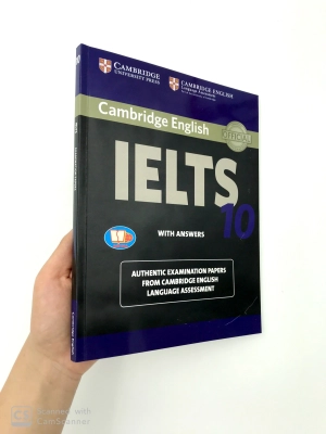 bộ cambridge ielts 10 with answers (ngôn ngữ tiếng anh) (không kèm audio)