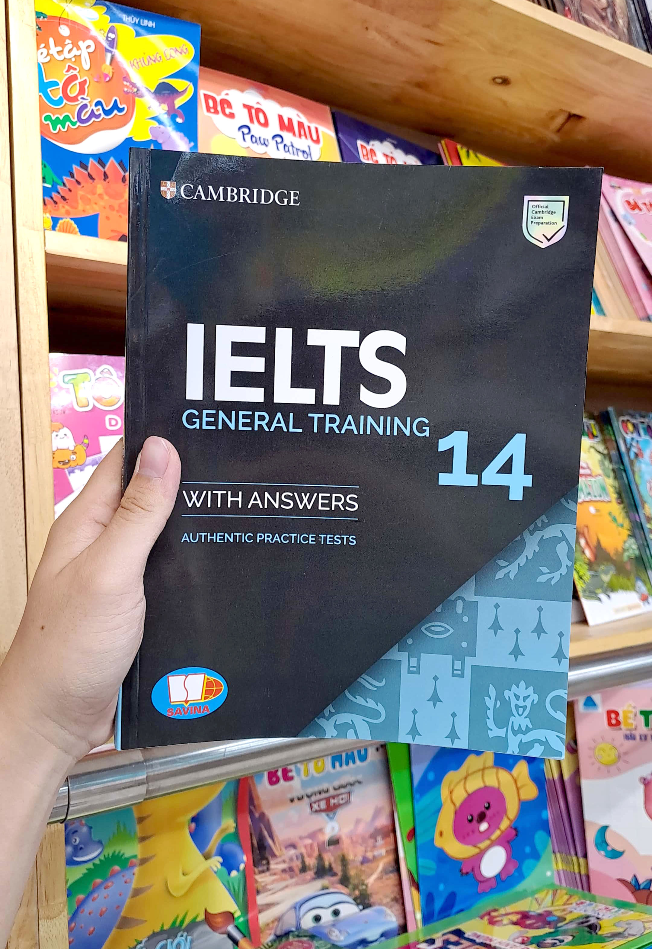 bộ cambridge ielts 14 general training with answers (savina) (không kèm audio)
