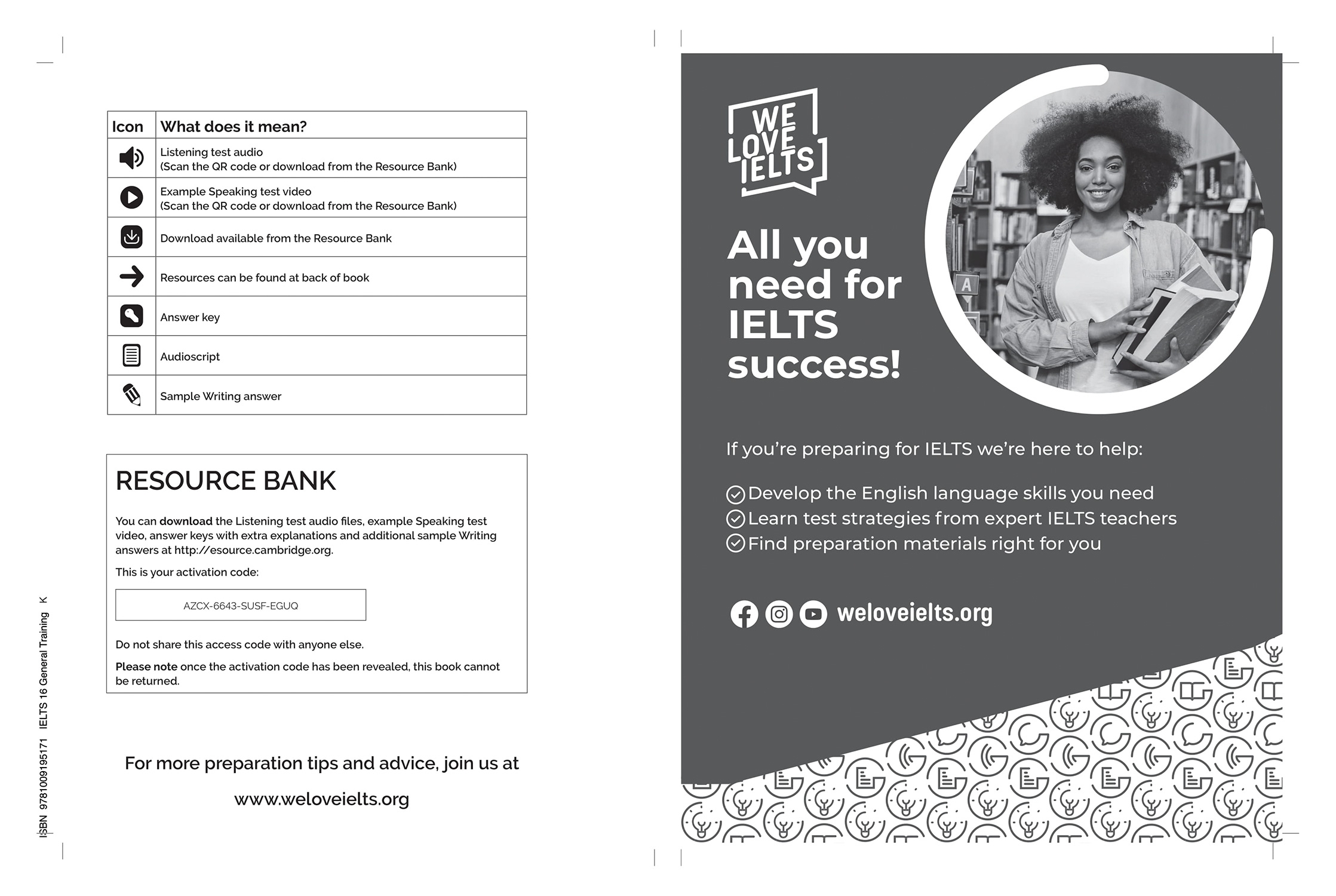 bộ cambridge ielts 16 general training with answers (savina) (kèm audio)