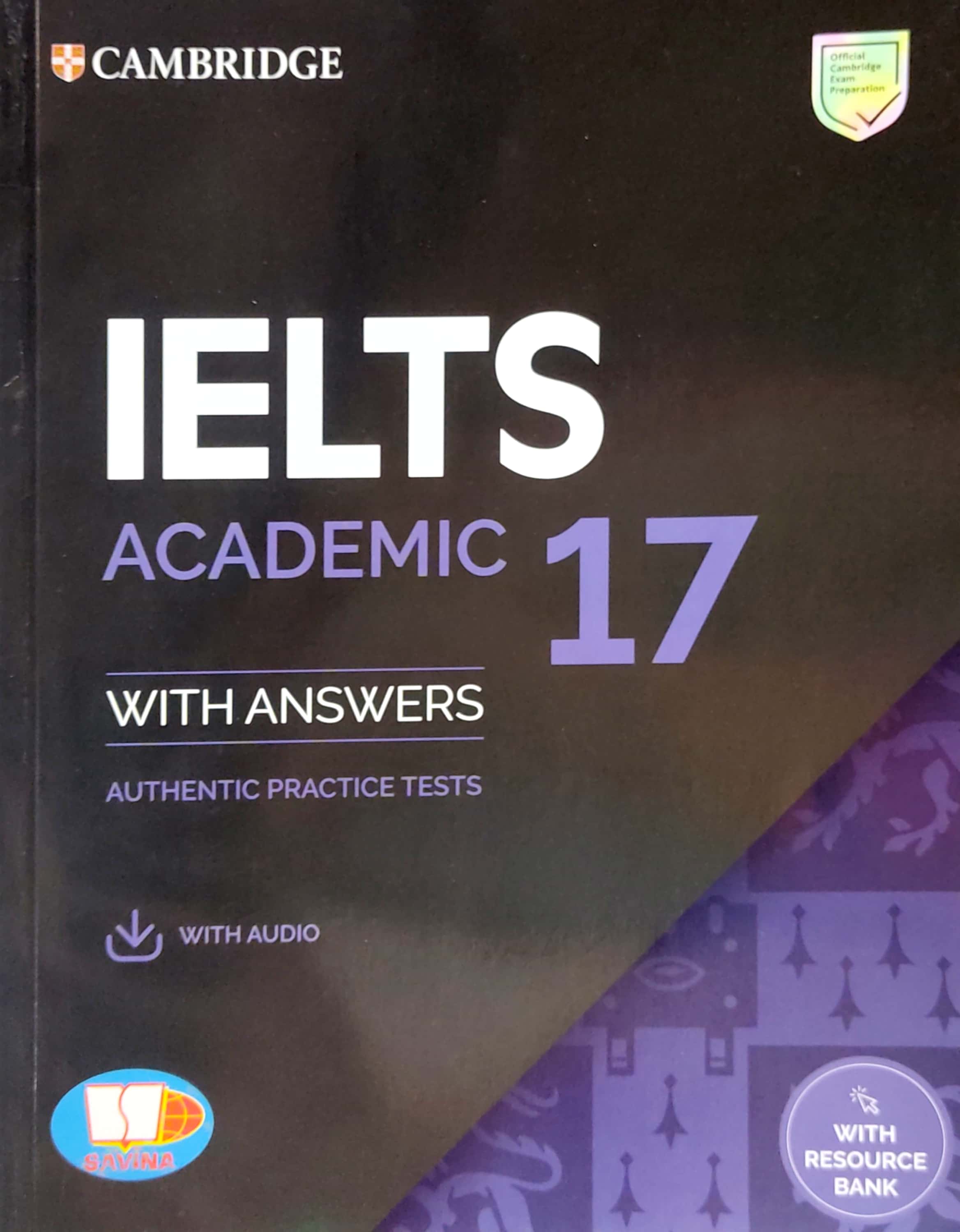 bộ cambridge ielts 17 academic with answers (savina) (kèm audio)