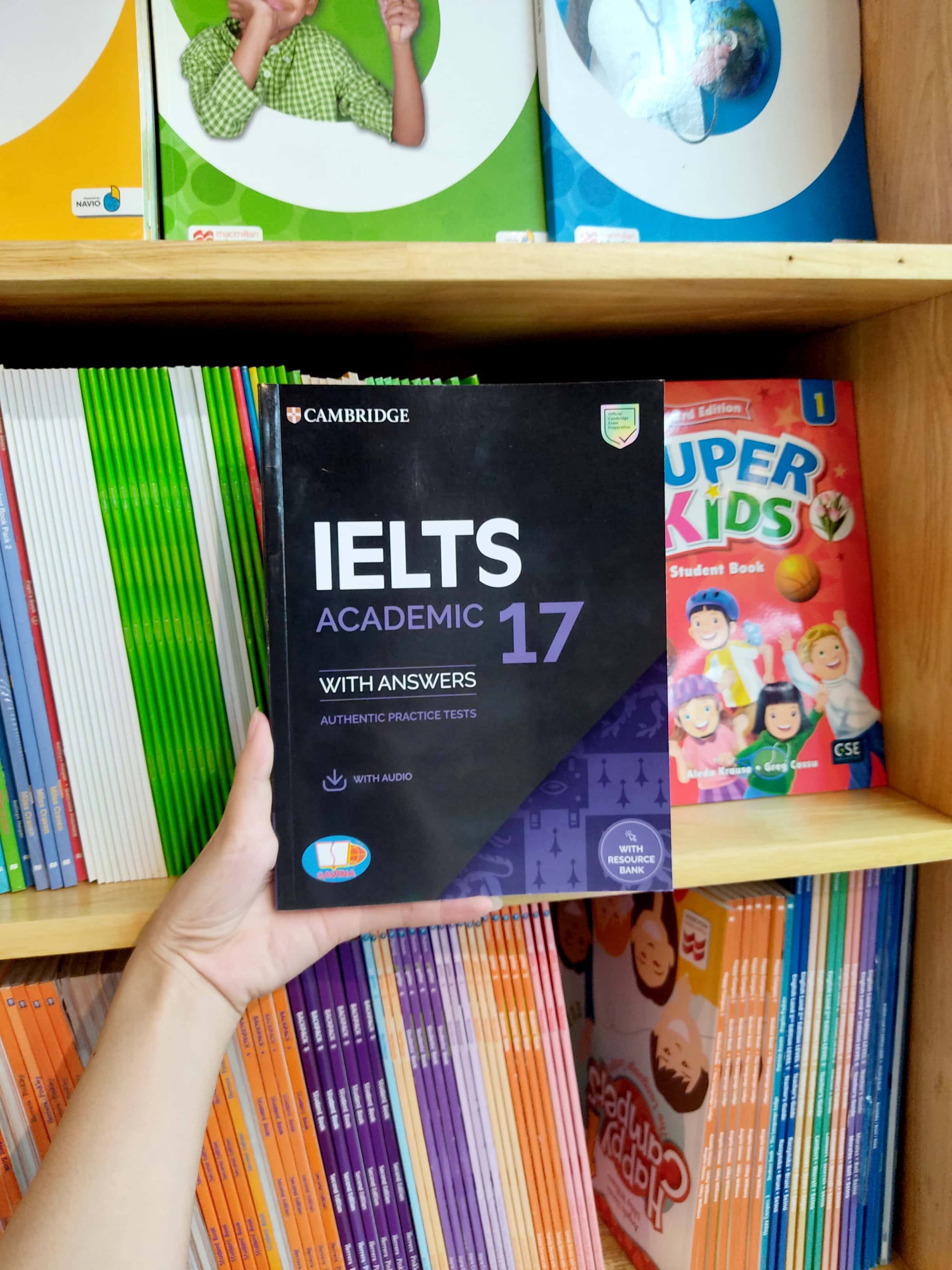 bộ cambridge ielts 17 academic with answers (savina) (kèm audio)