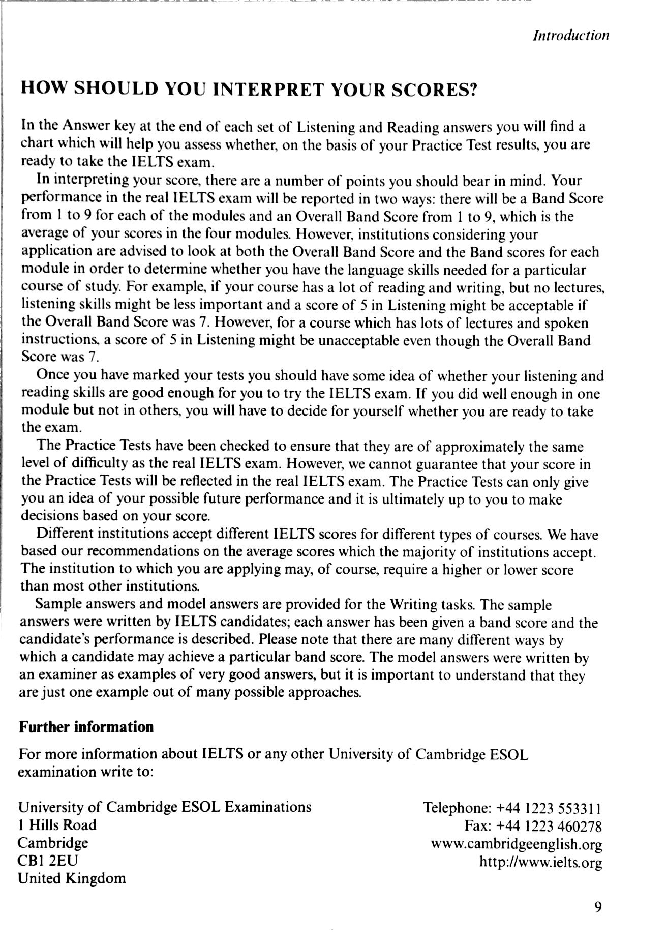 bộ cambridge ielts 4 with answers (savina) (không kèm audio)