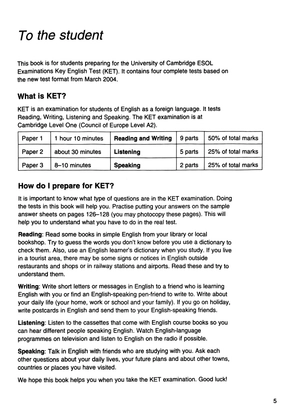 bộ cambridge key english test 3 with answers fahasa reprint edition