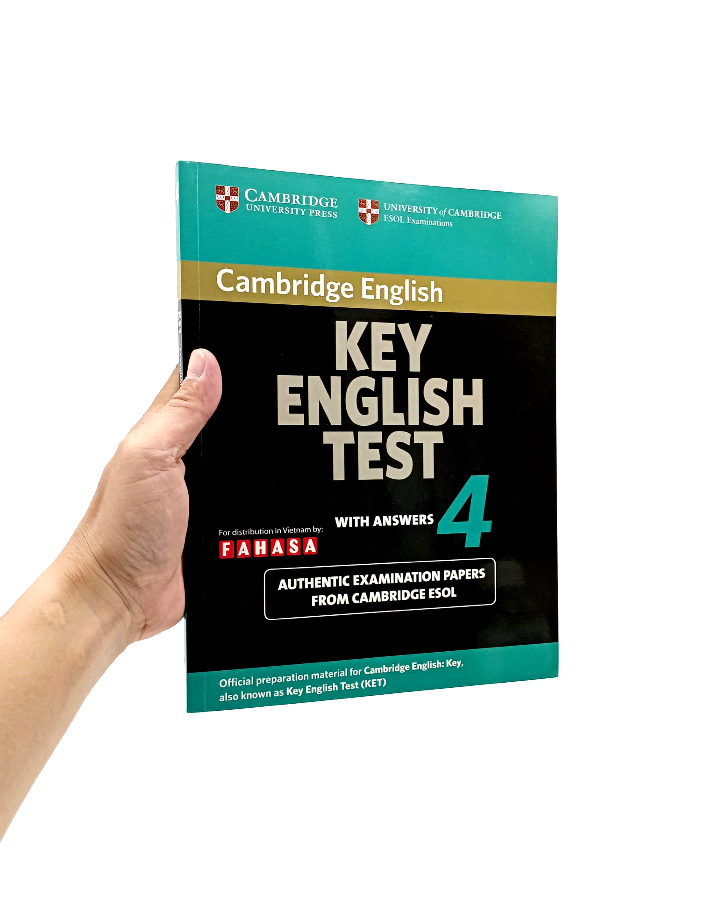 bộ cambridge key english test 4 with answers fahasa reprint edition