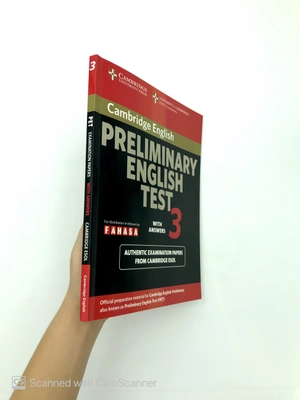 bộ cambridge preliminary english test 3 student's book with answers fahasa reprint edition