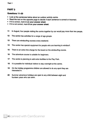 bộ cambridge preliminary english test 3 student's book with answers fahasa reprint edition