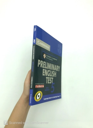 bộ cambridge preliminary english test 5 student's book with answers fahasa reprint edition