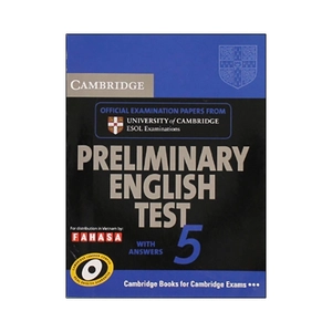 bộ cambridge preliminary english test 5 student's book with answers fahasa reprint edition