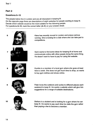 bộ cambridge preliminary english test 6 student's book with answers fahasa reprint edition