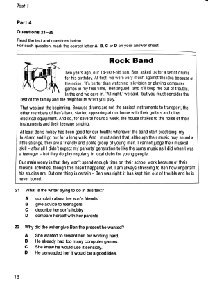 bộ cambridge preliminary english test 6 student's book with answers fahasa reprint edition