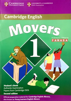 bộ cambridge young learner english test movers 1 sb fahasa reprint edition