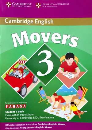 bộ cambridge young learner english test movers 3 sb fahasa reprint edition
