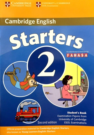 bộ cambridge young learner english test starters 2 sb fahasa reprint edition