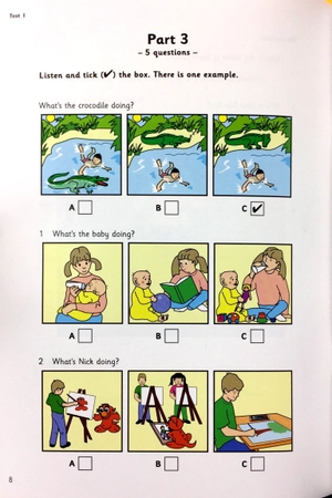 bộ cambridge young learner english test starters 2 sb fahasa reprint edition