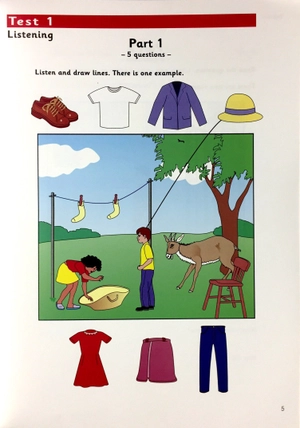 bộ cambridge young learner english test starters 5 sb fahasa reprint edition