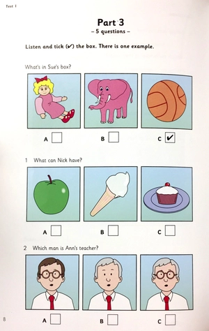 bộ cambridge young learner english test starters 5 sb fahasa reprint edition