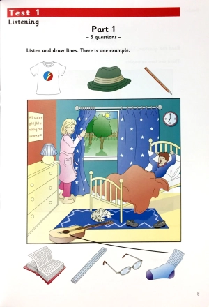 bộ cambridge young learner english test starters 6 sb fahasa reprint edition