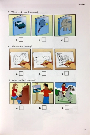 bộ cambridge young learner english test starters 6 sb fahasa reprint edition